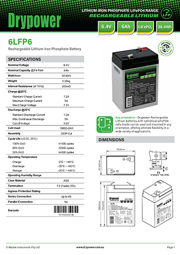 6LFP6 Datasheet